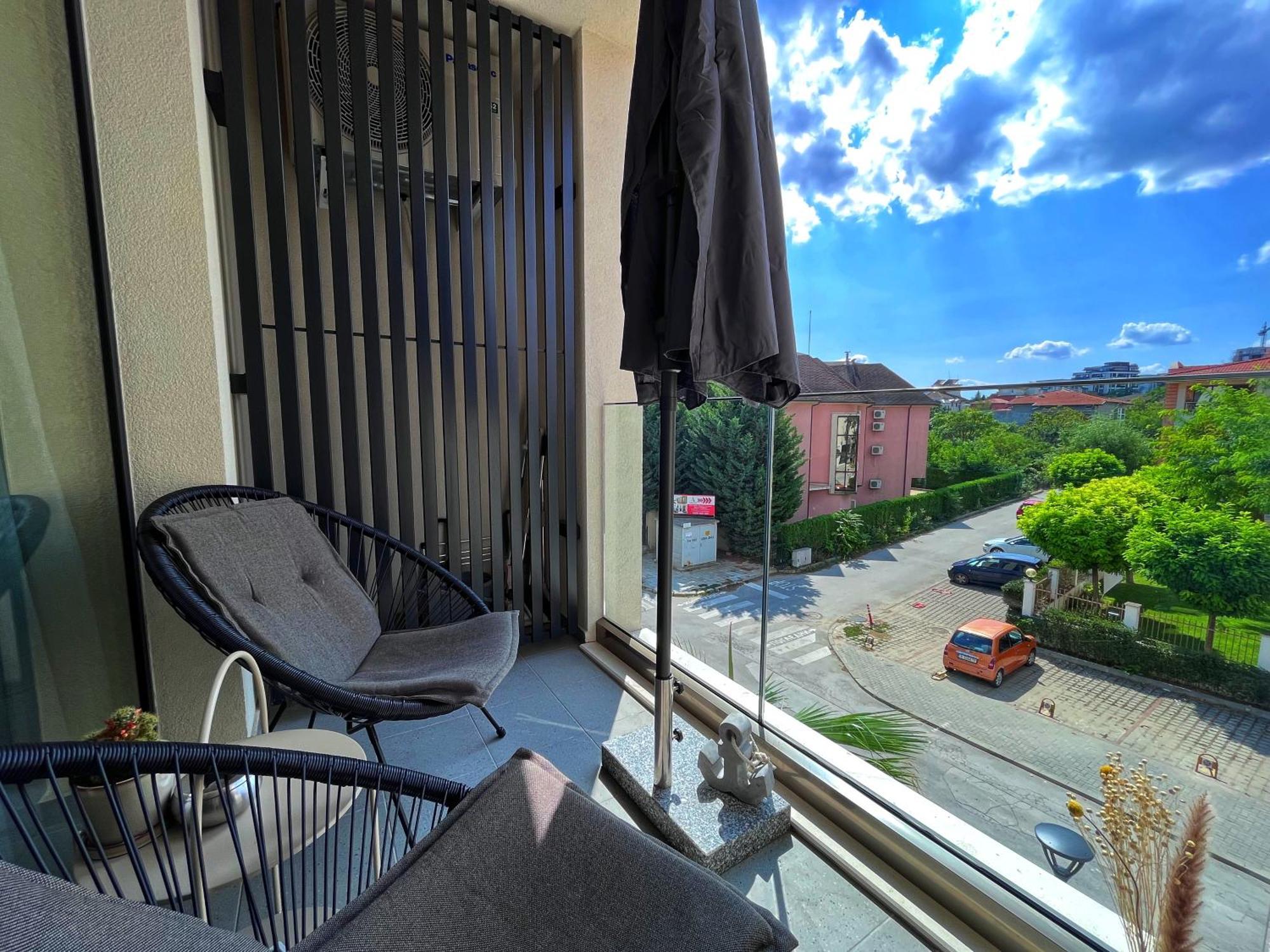 Azur Alegria Studio - Free Parking & Pool Saints Constantine and Helena ภายนอก รูปภาพ